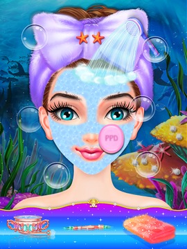 Royal Mermaid Princess Salon游戏截图2