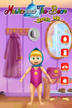 Masha dress up Game游戏截图3