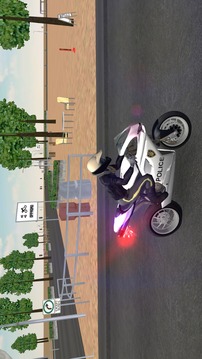 Police Motorbike Road Rider游戏截图2