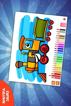 Car Monster Coloring Book游戏截图4