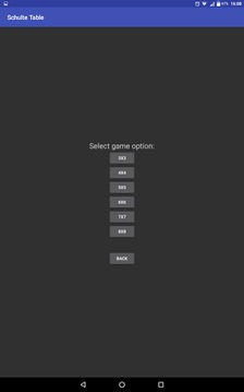 Schulte Table游戏截图2