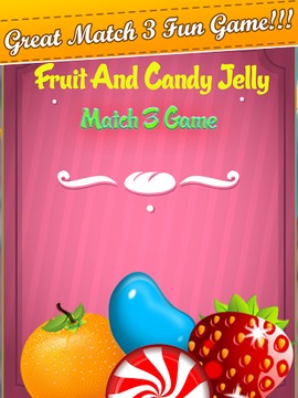 Fruit And Candy Jelly Match游戏截图1