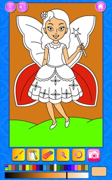 Fairy Tale Coloring Book游戏截图2