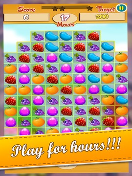 Fruit And Candy Jelly Match游戏截图3