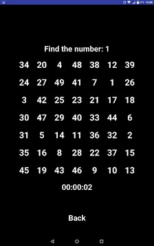 Schulte Table游戏截图3