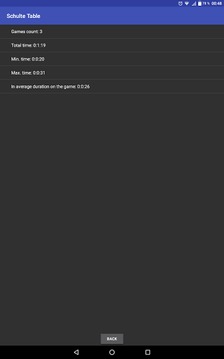 Schulte Table游戏截图5