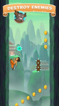 Chhota Bheem Kung Fu Jump游戏截图4