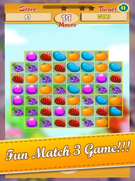 Fruit And Candy Jelly Match游戏截图4