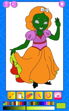 Fairy Tale Coloring Book游戏截图4