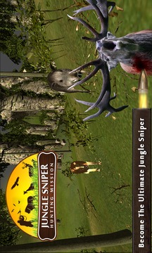 Jungle Sniper Hunting Mission游戏截图1