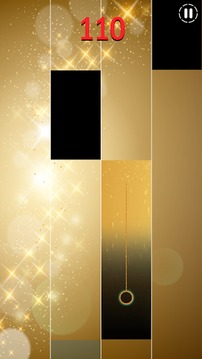 Gold Piano Tiles游戏截图2