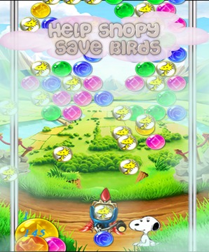 Snopy bubble shooter游戏截图2