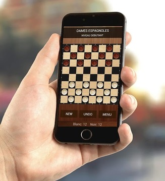 Dames Pro 3D (Checkers)游戏截图1