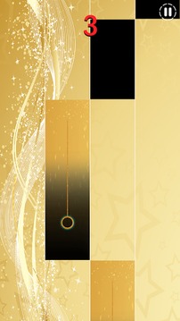 Gold Piano Tiles游戏截图4