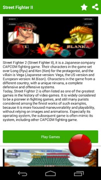 ♠Game for Street Fighter 2游戏截图2