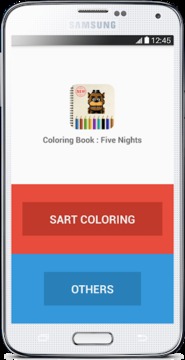 Coloring Book for Five Nights游戏截图1