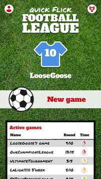 Quick Flick Football League游戏截图1