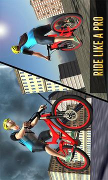 City Rooftop BMX Bicycle Rider游戏截图4