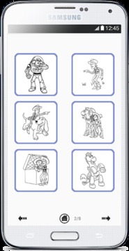 Coloring Book For Toy Story游戏截图3