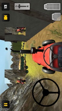 Classic Tractor 3D: Woodchips游戏截图1