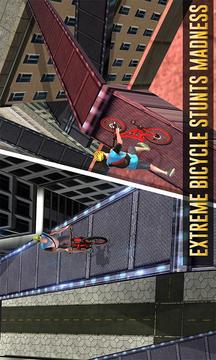 City Rooftop BMX Bicycle Rider游戏截图3