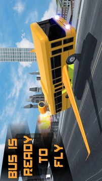 Futuristic Flying Bus Racing游戏截图1