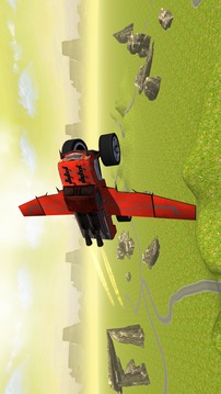 Flying Monster Truck Simulator游戏截图1