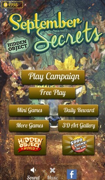 Hidden Object September Secret游戏截图4