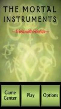 Mortal Instruments Trivia游戏截图1
