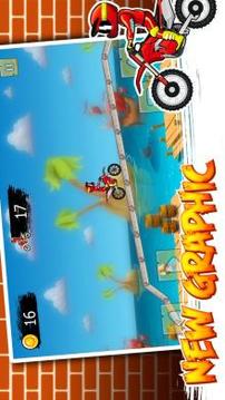 Bike Race Super X3Moto Game Free游戏截图2