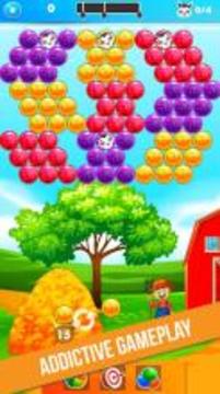 * Farm Bubble Puzzle Shooter Game FREE *游戏截图2