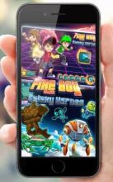 Super Boiboy Fire Battle Fight游戏截图2