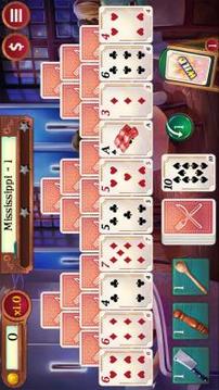 Chef Solitaire: USA TriPeaks游戏截图1