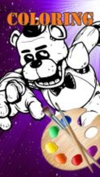 free coloring game for five nights fans游戏截图2