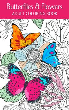 Butterfly & Flower Art Therapy游戏截图1