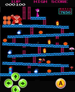 Monkey Kong arcade Classic游戏截图2