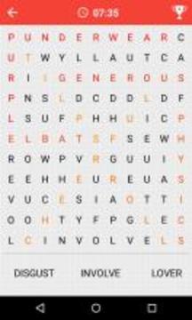 Word Search - 3000 common words游戏截图1
