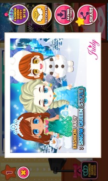 Fashion Judy: Snow Queen style游戏截图4