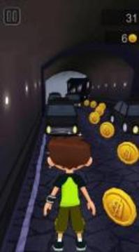 Subway Ben Adventure Alien 10 World游戏截图1