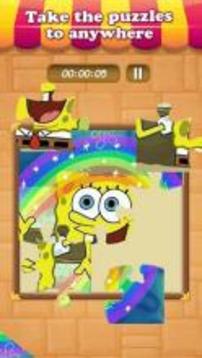 spongbob Puzzles Free 2017游戏截图2