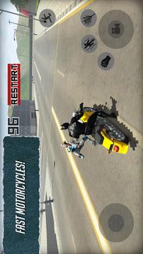 Strange Hero Bat Battle 3D游戏截图2