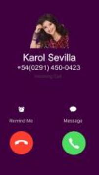 Call from Soy Luna (Karol Sevilla)游戏截图2