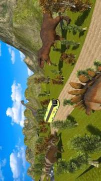 Dinosaur Park: Tour Bus Driving游戏截图2