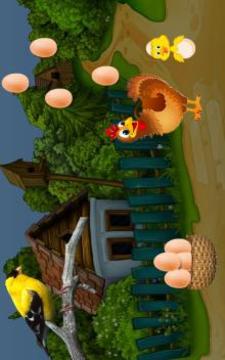 chicken egg catcher - catch the egg游戏截图2