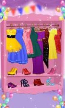 Princess Summer Prom Dress up游戏截图1