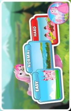 Princess Magical Horse Run Adventure游戏截图4