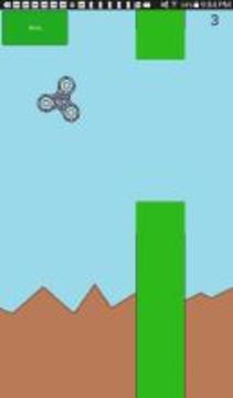 Flappy Fidget Spinner游戏截图2