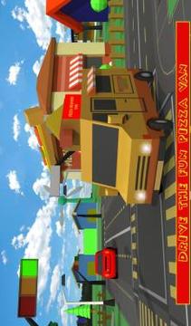 Blocky Pizza Delivery游戏截图5