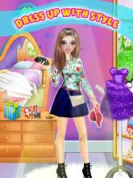 High School Fashion Girl - Dress Up Game游戏截图5