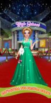 High School Fashion Girl - Dress Up Game游戏截图3